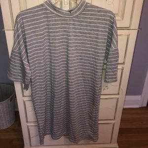 Grey t shirt dress